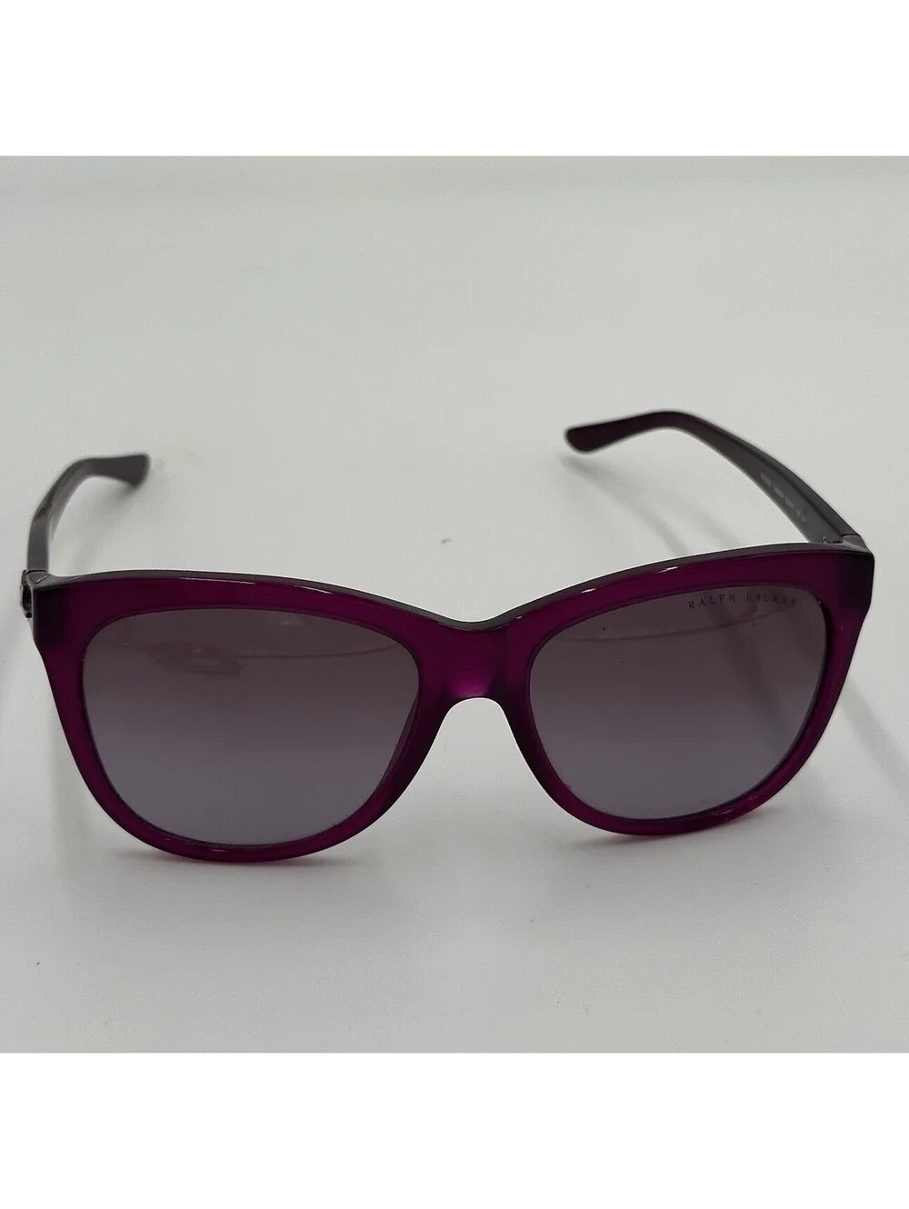 RALPH LAUREN RL 8105 5408 8H TRANSPARENT PURPLE  Eyeglasses 56.17 135 sunglasses